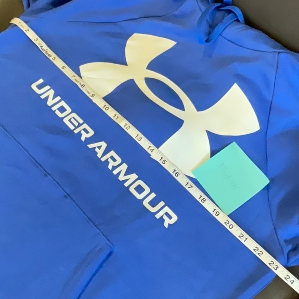 Men's UA Rival Fleece Big Logo Hoodie - Picture 8 of 8